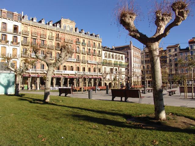 Plaza del Castillo en Pamplona