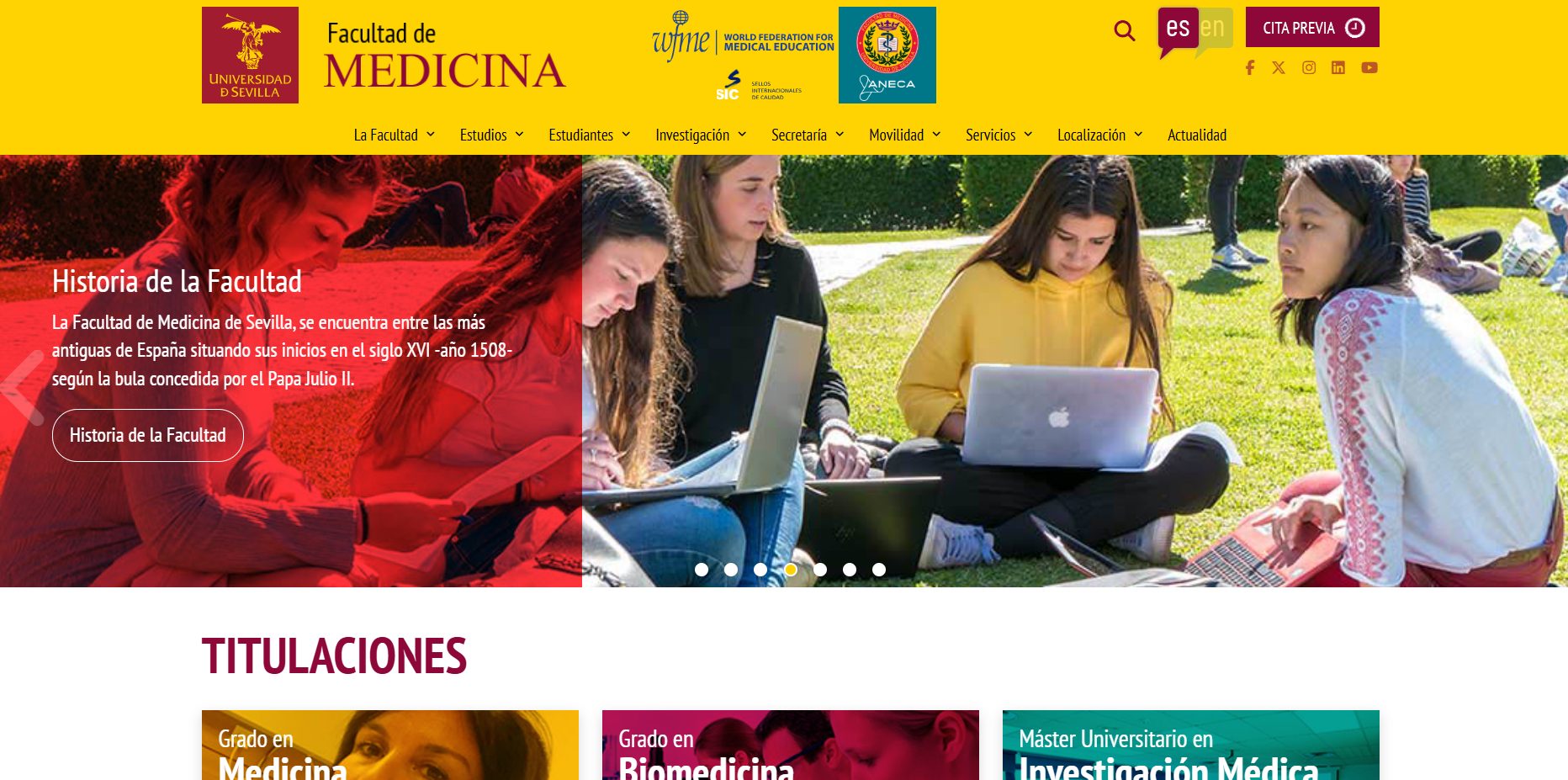 Las 15 mejores universidades de medicina en España