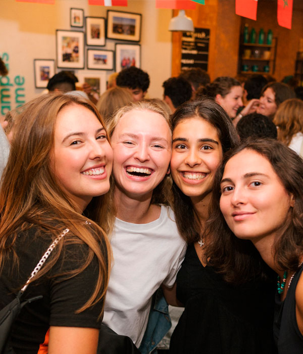 Welcome party erasmus