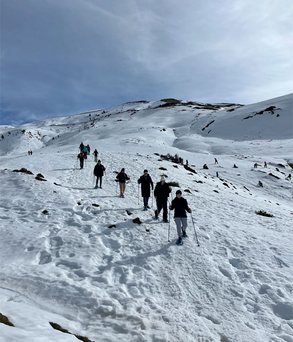 Snowshoeing in the Pyrenees