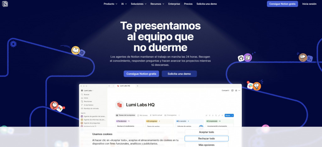 Notion como base de tu organización académica